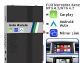 Mercedes Benz MB carplay ir android auto funkcija - nuotraukos Nr. 2