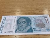 Argentina 1 Australis 1985-89m. Unc