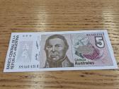 Argentina 5 Australiai 1985-89m. Unc