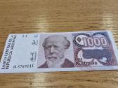 Argentina 1000 Australių 1988-90m. Unc