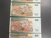 100 litu banknotai 2000 m ir 2007 m - nuotraukos Nr. 2