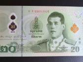 Tailandas 20 Baht Unc Polimer