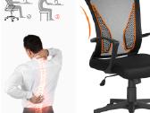 Nuolaidos% Ergonomiška biuro kėdė. Juodos spalvos. - nuotraukos Nr. 3