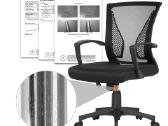 Nuolaidos% Ergonomiška biuro kėdė. Juodos spalvos. - nuotraukos Nr. 7