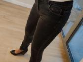 Juodi skinny Promod džinsai - nuotraukos Nr. 3