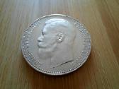 1 rublis 1897 Nikolajus II Sidabras