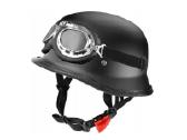 Retro motociklininko šalmas – atviro tipo 59-60cm - nuotraukos Nr. 32