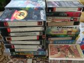 Vhs kasetės 50 vnt 1,5€/vnt