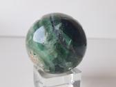 Fluorito rutulys, mineralas, akmuo 5.5cm, 341g - nuotraukos Nr. 4