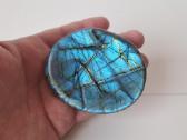 Labradorito delninis akmuo 181g, 8x7x2cm mineralas - nuotraukos Nr. 3