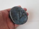 Labradorito delninis akmuo 181g, 8x7x2cm mineralas - nuotraukos Nr. 5
