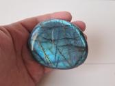 Labradorito delninis akmuo 181g, 8x7x2cm mineralas - nuotraukos Nr. 4