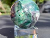 Fluorito rutulys mineralas 264g, 5.4cm. Akmuo - nuotraukos Nr. 4