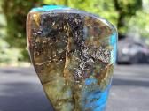 Labradorito akmuo, mineralas 352g, 8x7x4.2cm - nuotraukos Nr. 2