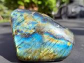 Labradorito akmuo, mineralas 352g, 8x7x4.2cm - nuotraukos Nr. 4