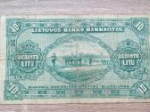 1928 m. smetoniškas 10 litų - nuotraukos Nr. 2