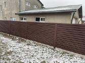 Skardinės žaliuzi,rombo, vertikalios tvoros vartai - nuotraukos Nr. 10