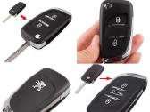 Citroen raktai korpusas raktas 0-616-96777 - nuotraukos Nr. 5