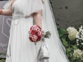 Didesnio dydžio vestuvinė suknelė - nuotraukos Nr. 7