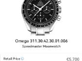 Tikrasis Omega Moonwatch