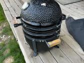 Keraminė Kepsninė Kamado Bono Minimo, Juoda - nuotraukos Nr. 3