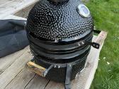 Keraminė Kepsninė Kamado Bono Minimo, Juoda - nuotraukos Nr. 4
