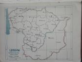 1523. Geografijos Kontūrų Rinkinys Lietuva - nuotraukos Nr. 7