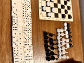 Mini šaškės, šachmatai, domino - nuotraukos Nr. 2