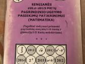 Pagalbinės matematikos užduotys