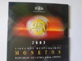 Lietuva 2003 metų apyvartinių monetų rinkinys