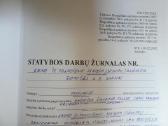Statybos darbų žurnalas - nuotraukos Nr. 3
