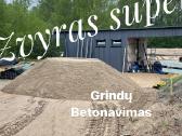 Žvyras pagrindam.skalda.smėlis pagrindu paruošimas - nuotraukos Nr. 10