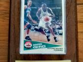 Nba legendos A. Walker įrėminta kolekcinė kortelė