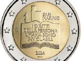2 eurų San Marino Unc proginės monetos - nuotraukos Nr. 2