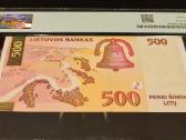500 litų Unc, Pmg64 - nuotraukos Nr. 2