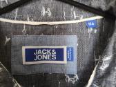 „jack&jones“ pilki medvilnės su linu marškiniai - nuotraukos Nr. 5