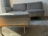Sofa su šezlongu ir pufu, kairinė - nuotraukos Nr. 4