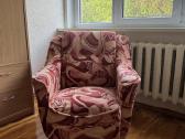Minkštų baldų komplektas (sofa ir 2 foteliai)