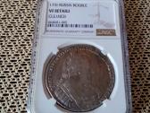 Carine Sidabro Moneta 1 Rublis 1733 m. . Zr.foto - nuotraukos Nr. 2