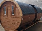 Apvali sauna 6m lauko mobili pirtis - nuotraukos Nr. 3