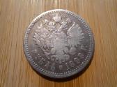 1 Rublis 1898 Ag - Nikolajus II - Sidabras - nuotraukos Nr. 2