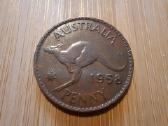 1 penny 1958 - Australija - nuotraukos Nr. 2