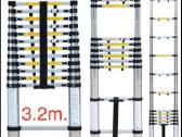 Teleskopinės kopėčios 3.2m - nuotraukos Nr. 2