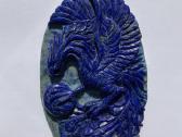 Lazurito pakabukas, Feniksas, akmuo, mineralas