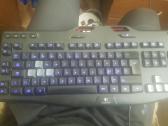 Logitech g105 klaviatūra žaidimams.nauja
