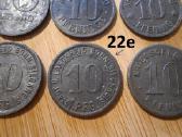 10 pfennig feningai 1917 - 1919 Vokietija - nuotraukos Nr. 17