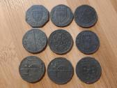 10 pfennig feningai 1917 - 1919 Vokietija - nuotraukos Nr. 2
