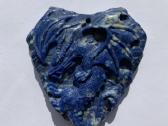 Lazurito pakabukas Drakonas, mineralas, akmuo