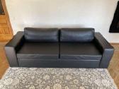 Odinė minkšta sofa-lova - nuotraukos Nr. 2