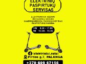 Elektrinių paspirtukų servisas Palangoje